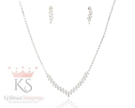 Komplet delikatny szpic