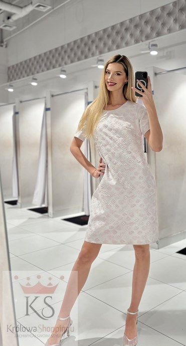 Żakiet materiałowy wzór róż/srebro