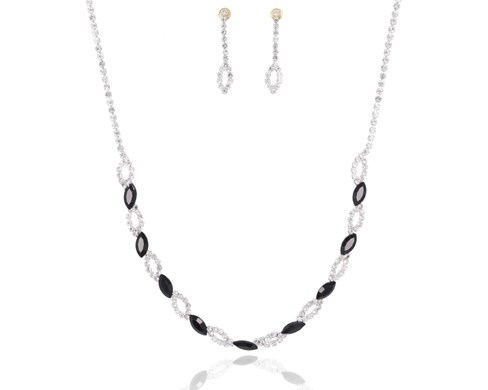 Komplet z kolczykami / kolory