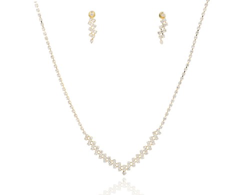 Komplet delikatny szpic